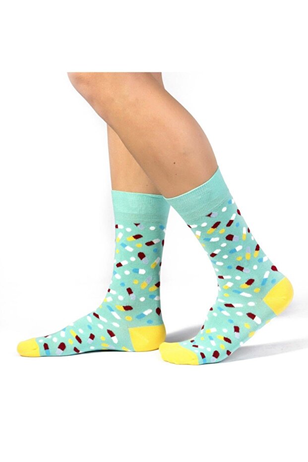 Pills Patterned Socks - 2