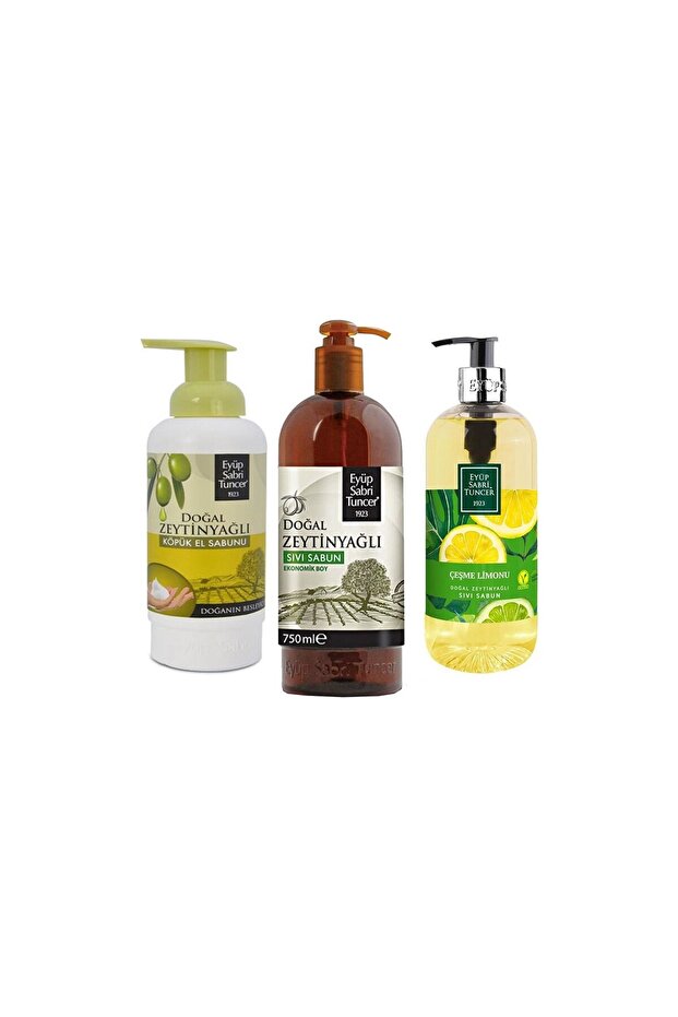 Olive Oil Liquid and Foam Soap, Çeşme Lemon Liquid Soap