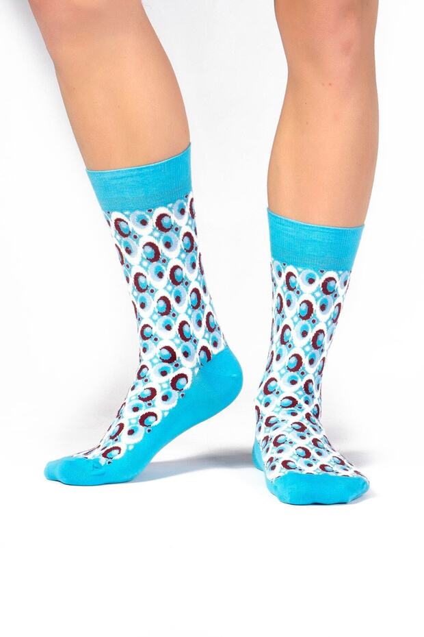 Bubble Desenli Çorap - 3