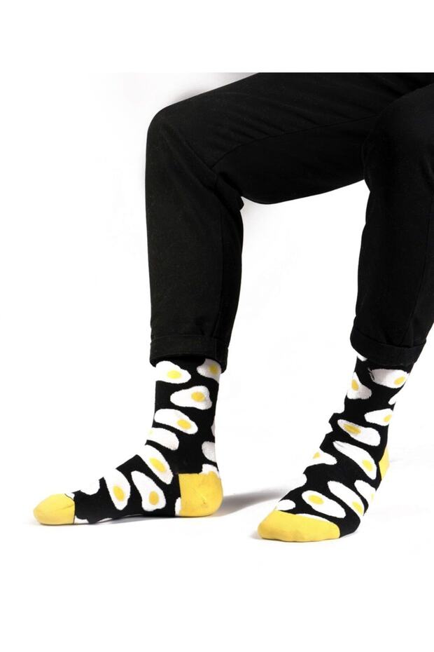 Egg Patterned Socks - 4