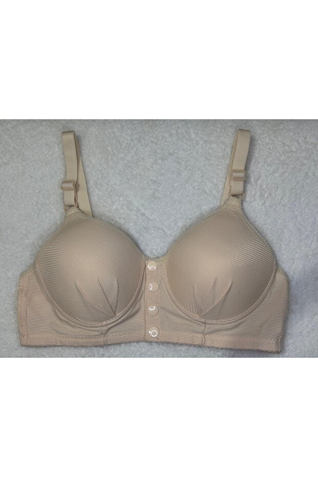 Front Snap (Buttoned) Bra - 2