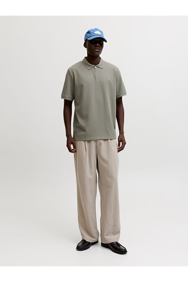 Poloshirt Einfarbig Poloshirt - 4