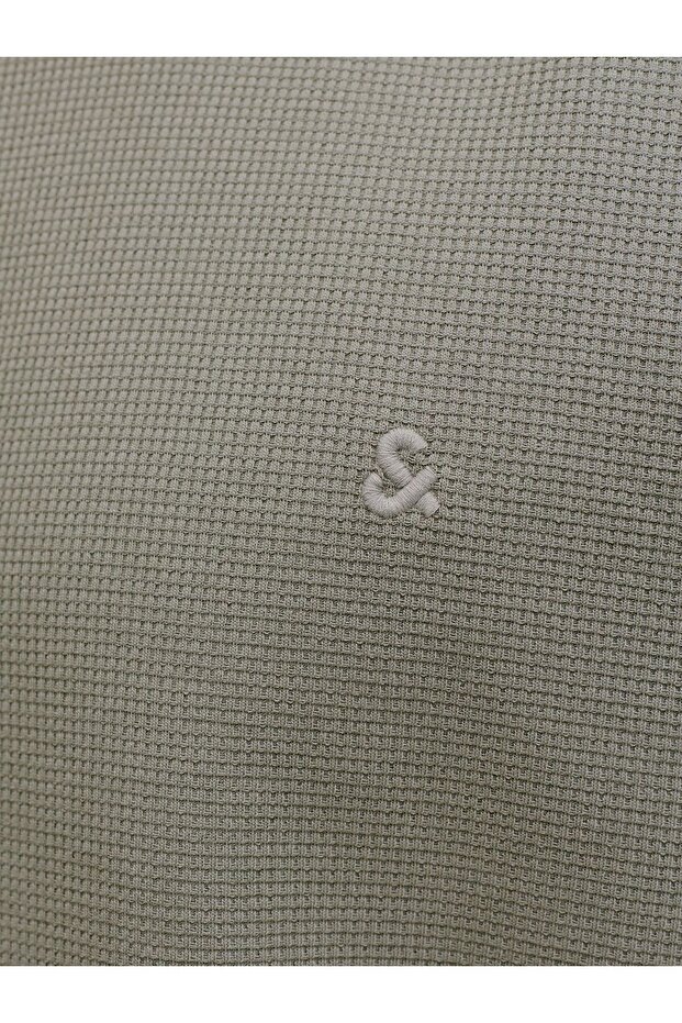 Poloshirt Einfarbig Poloshirt - 6