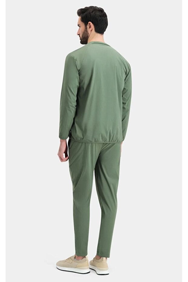 بنطال رياضي زيتوني - 2