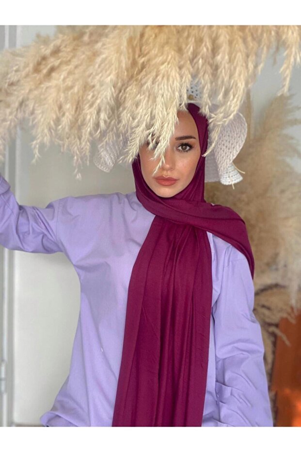 شال قطني ممشط مخصص مخيط طويل موسمي