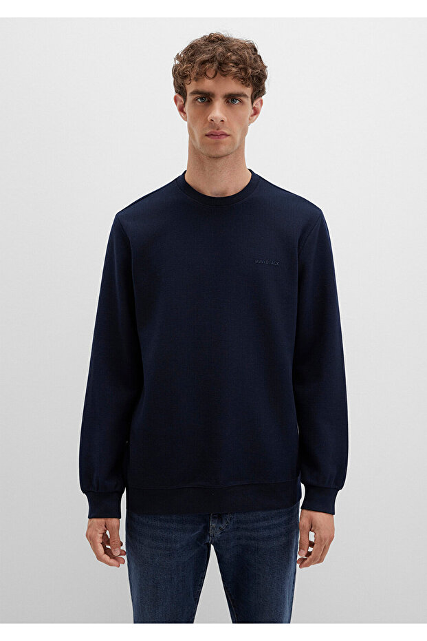 Чорна лацивертова кофта 0S10480-80872 - 5