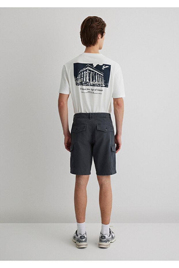 Antrasit Kargo Şort 0410287-80776 - 5