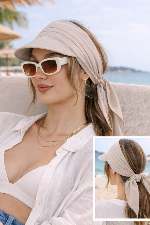 Safari Bandana Visor Hat