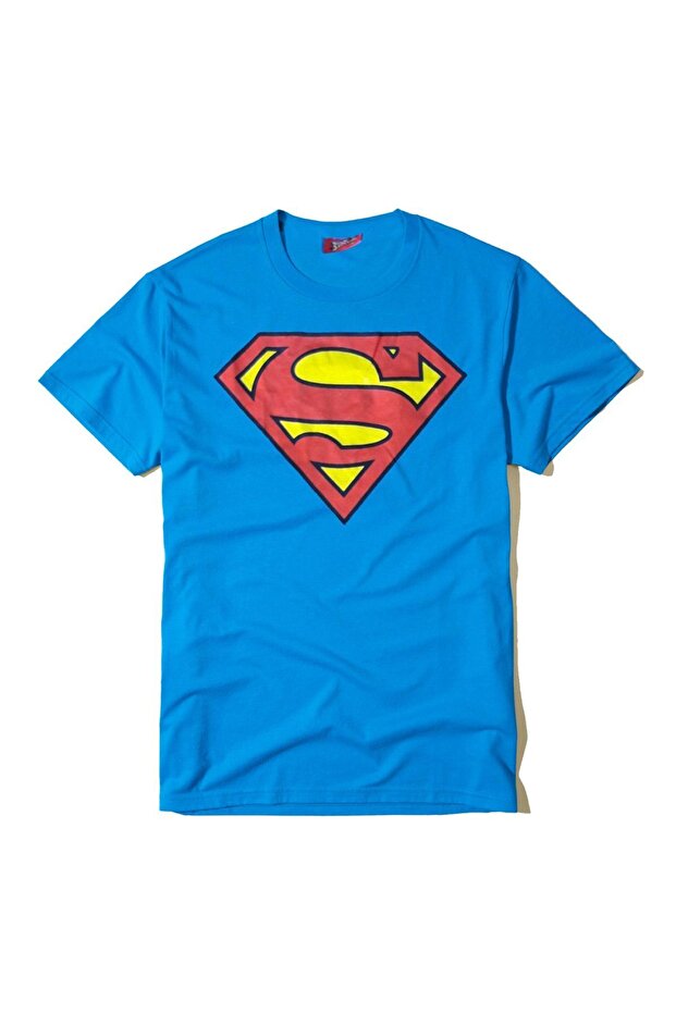 تي شيرت بشعار سوبرمان للجنسين
