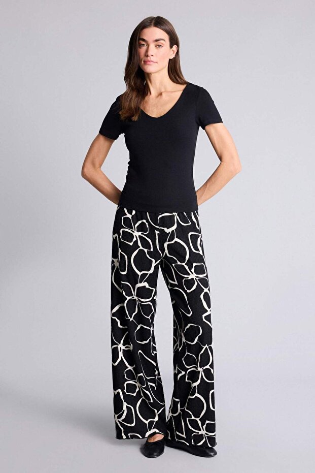 Slım Fıt Basıc Modal Tişört H3873AX26SP - 2