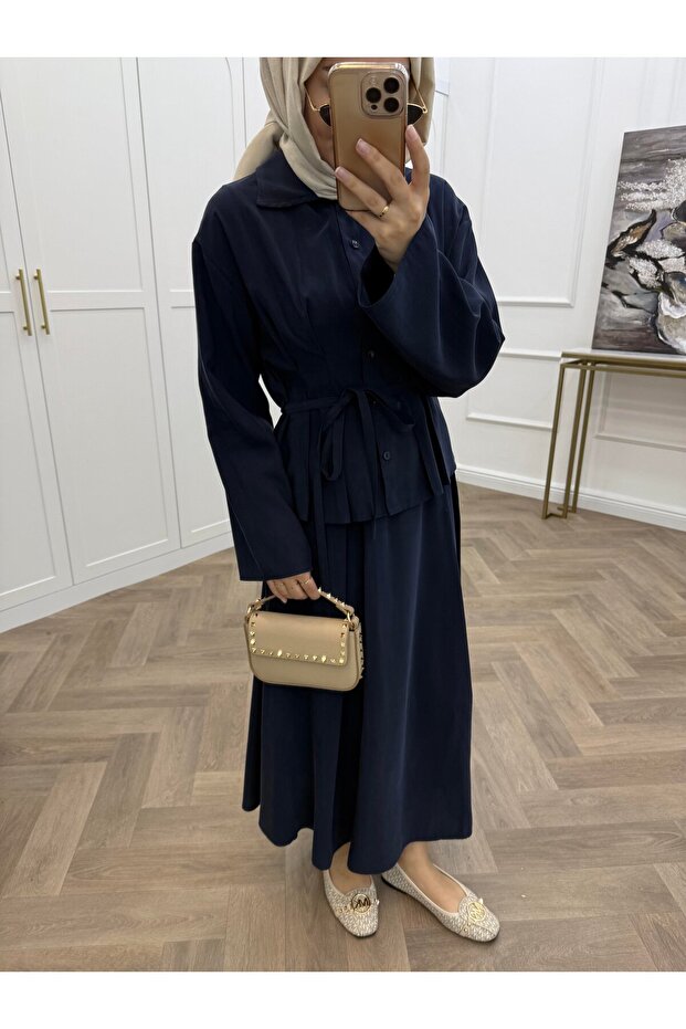 DÜĞMELİ BASİC MODAL ETEKLİ TAKIM - 3