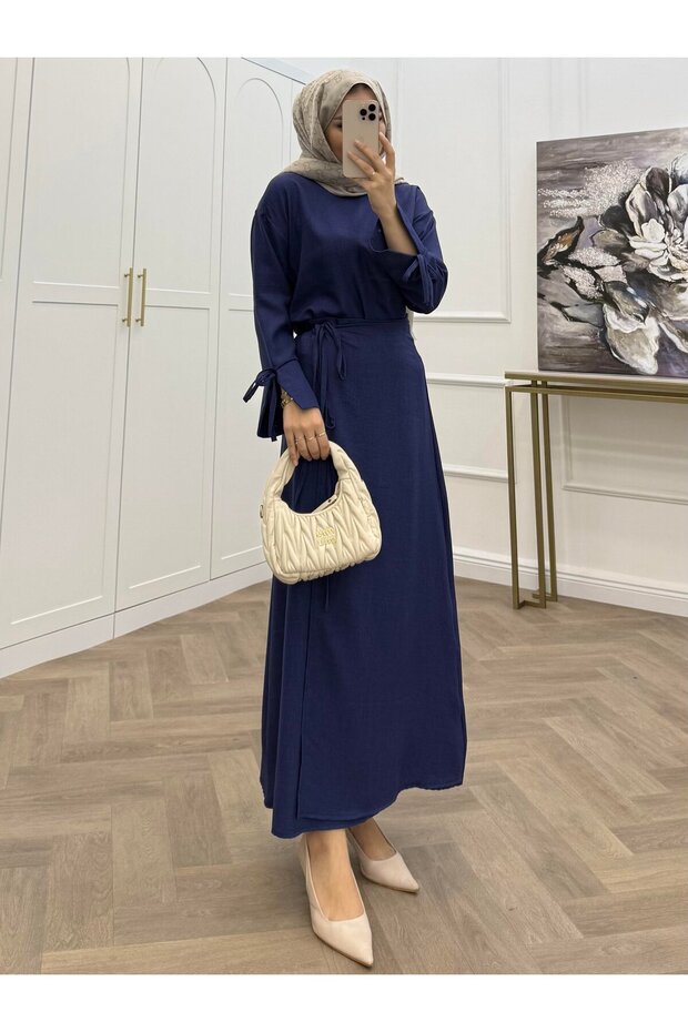 İP BAĞLAMALI BASİC ETEKLİ TAKIM - 1