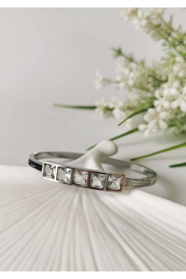 Women's Steel Cuff Bracelet