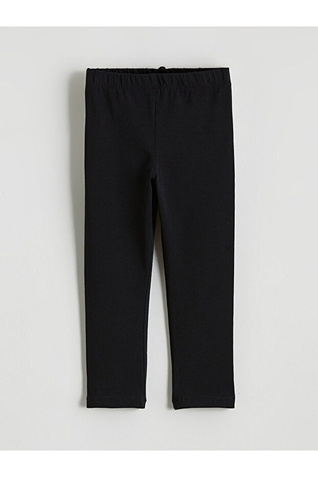 Nevavm Girls' Leggings with Elastic Waist and Difference in Color