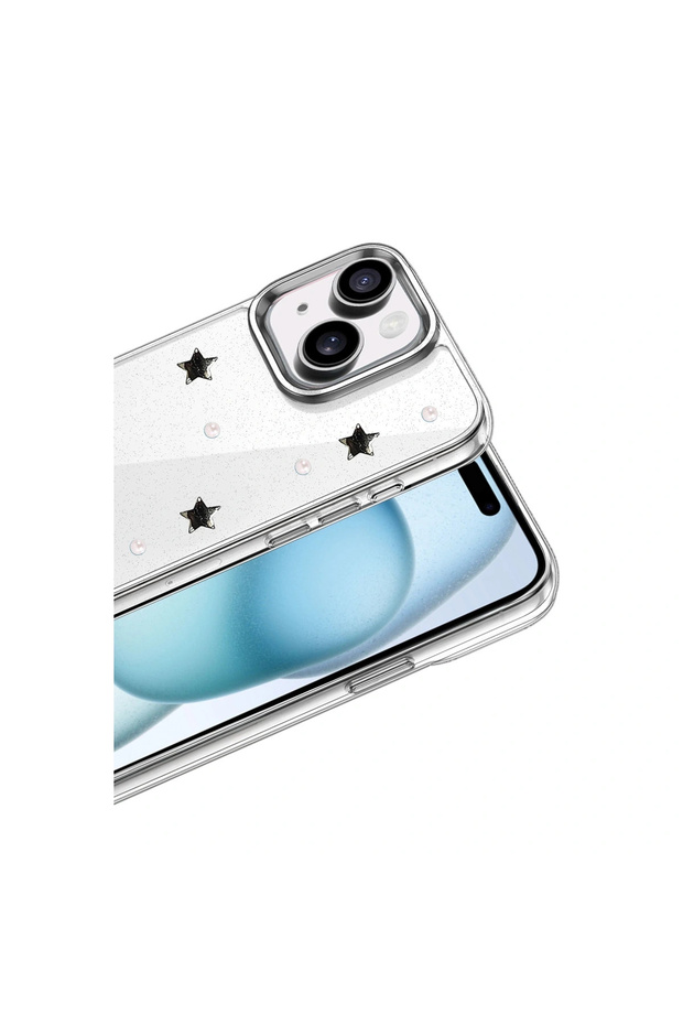 غطاء آيفون 15 بلس بنمط الفيونكة - نمط 7 - 2