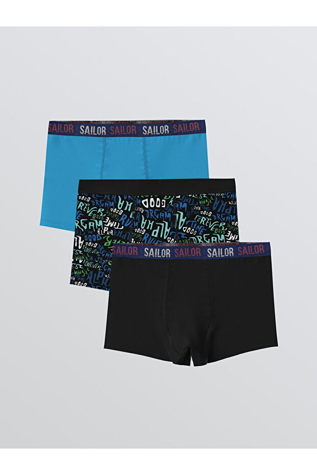 فيزيون نيو سيزون 3-pack قطن قطعة بوكسر للأولاد