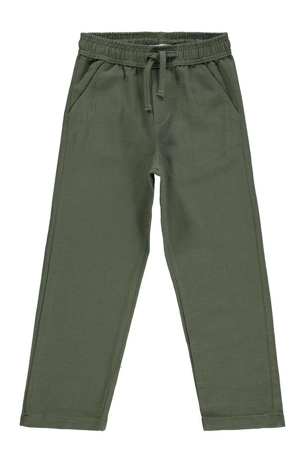Dobby Chino Pants for 6-9 Years - Khaki 8-9 Years