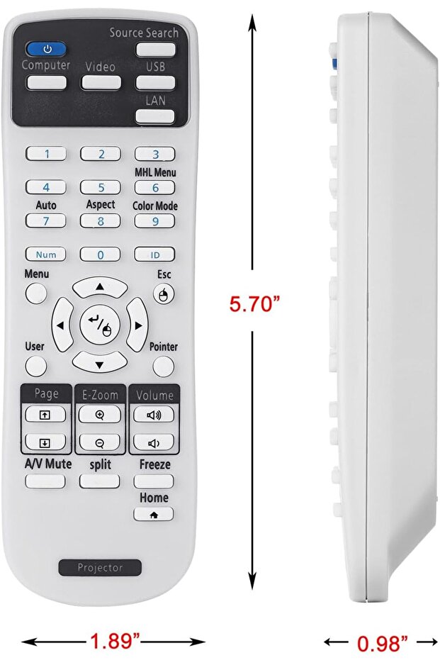 جهاز تحكم عن بعد لجهاز العرض 2173589 من إبسون - 4