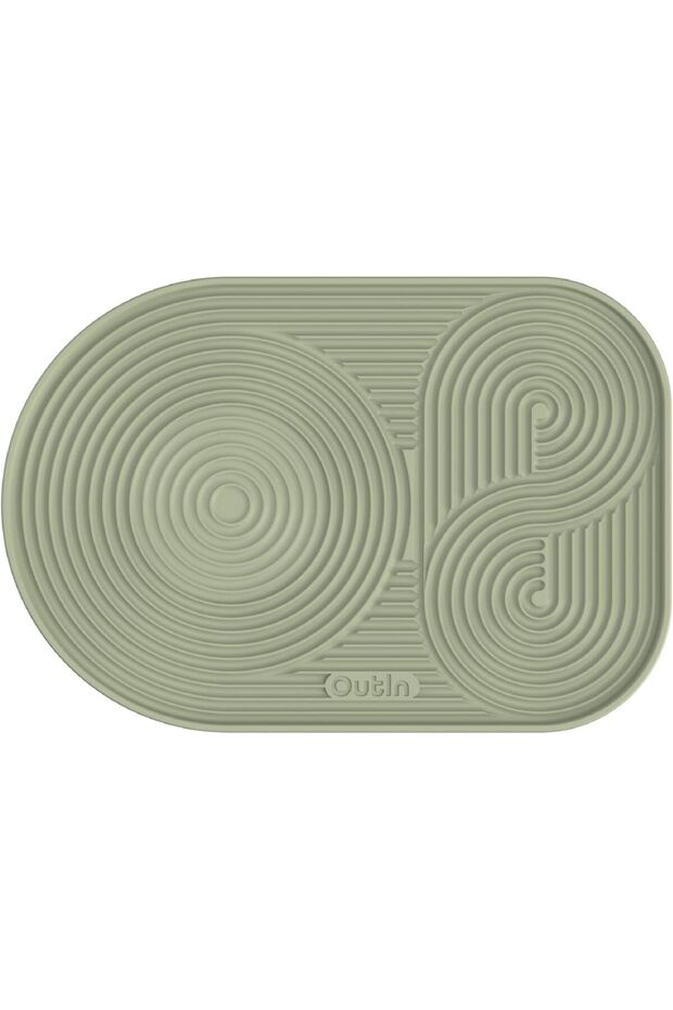 Silicone Coffee Mat – Non-Slip Heat Resistant Coffee Machine Mat, Waterproof