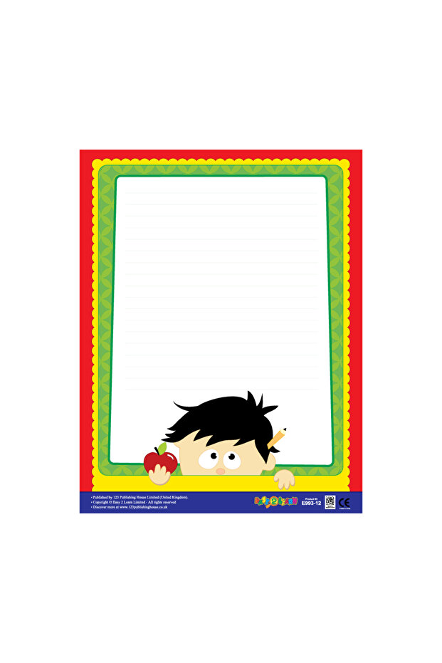 Boy – Write-on Chart - 1