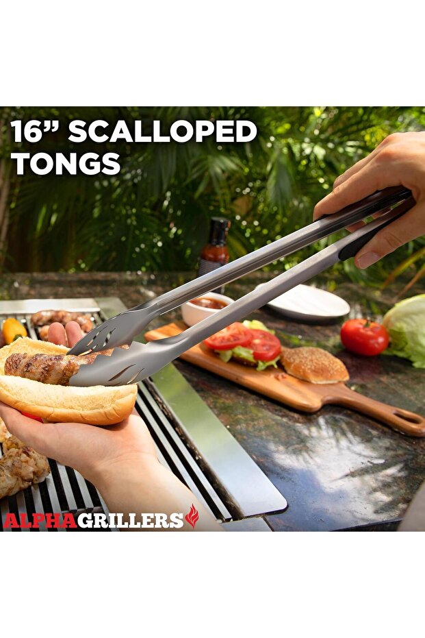 مجموعة أدوات الشواء المكونة من 4 قطع - 4