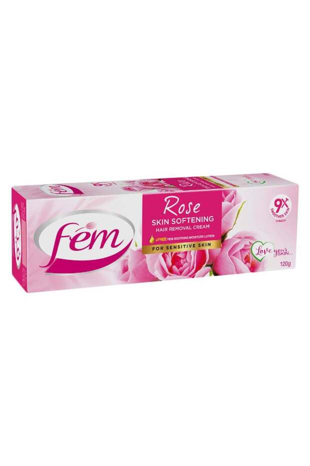 Velvet Rose Scent Softening Hair Removal Depilatory Cream (120g)