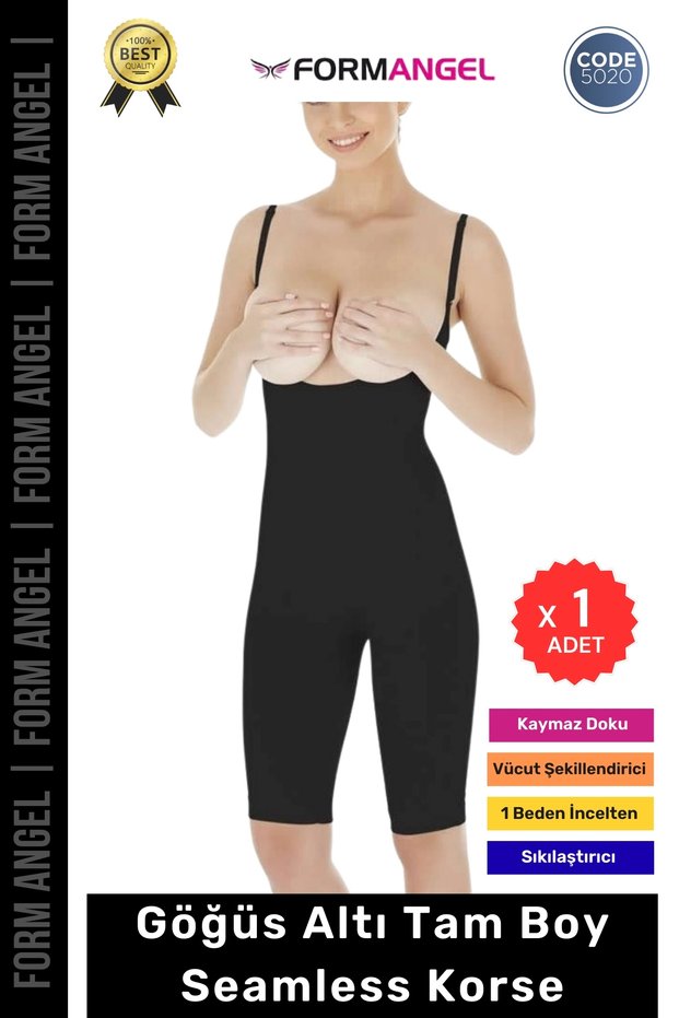 # Corset Stitch-Free Shaping / Sculpting Non-Slip Seamless Firming Women's Underbust Full Length Corset - 1 Piece