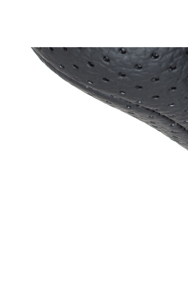 BMW E34 E36 E38 E39 E46 E60 E61 E87 E90 X3 X5 gearshift knob BLACK PERFORATED LEATHER 5 RUNNER - 5