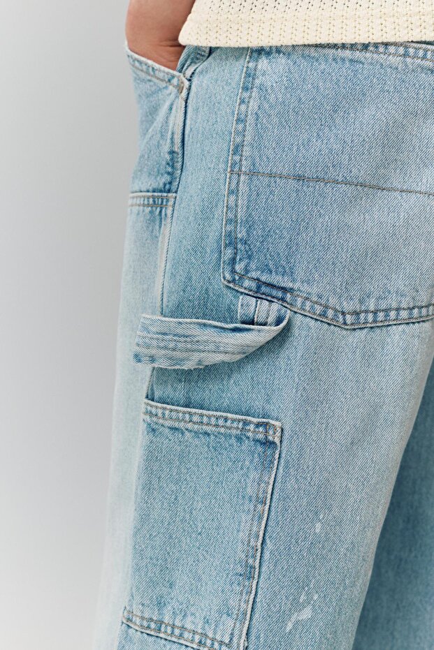 Çift paçalı jean - 6