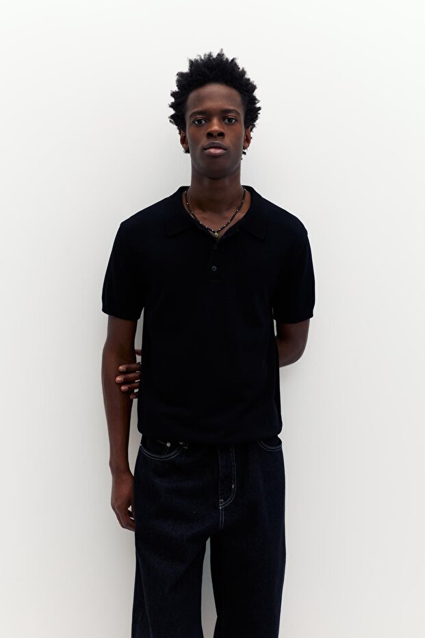 kısa kollu polo - 1