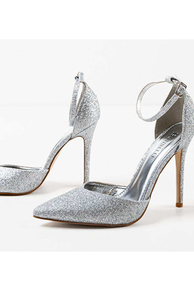 Tocuri înalte argintii Sofly - 6