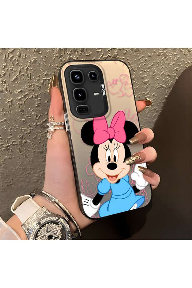 حافظة هاتف Infinix Note 50 متوافقة مع Minnie Mouse منقوش مقاومة للصدمات