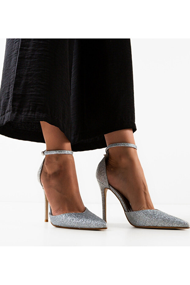 Tocuri înalte argintii Sofly - 4