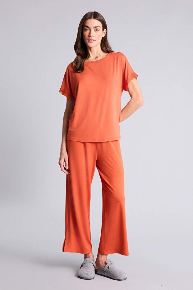 Basıc Pijama Takımı Üst Alt G7589AX26SP - 2