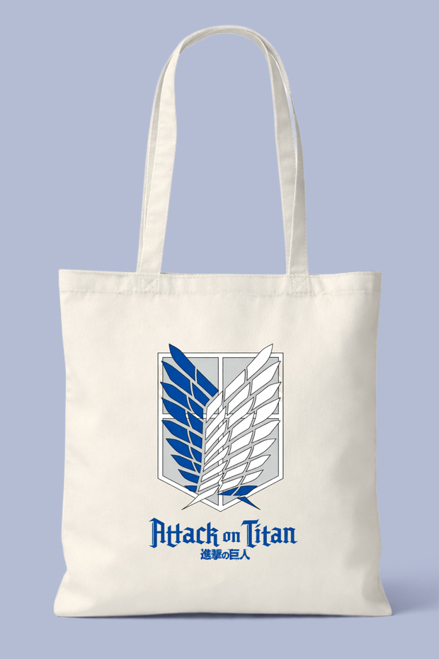 Attack on Titan Printed Cloth Bag