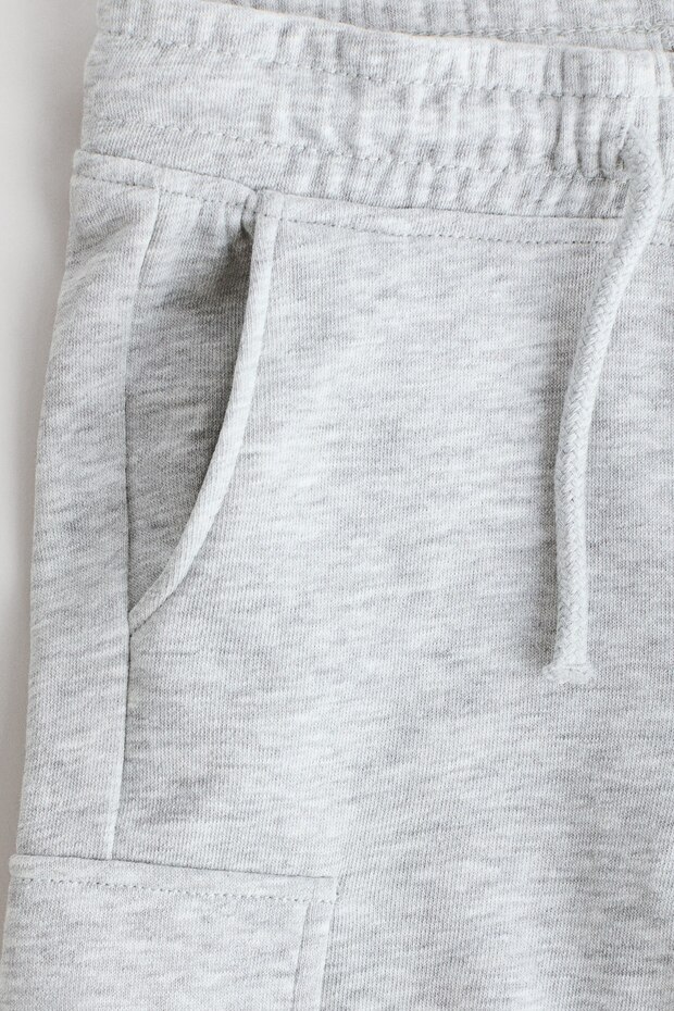 Kargo Sweatshirt Şort - 2