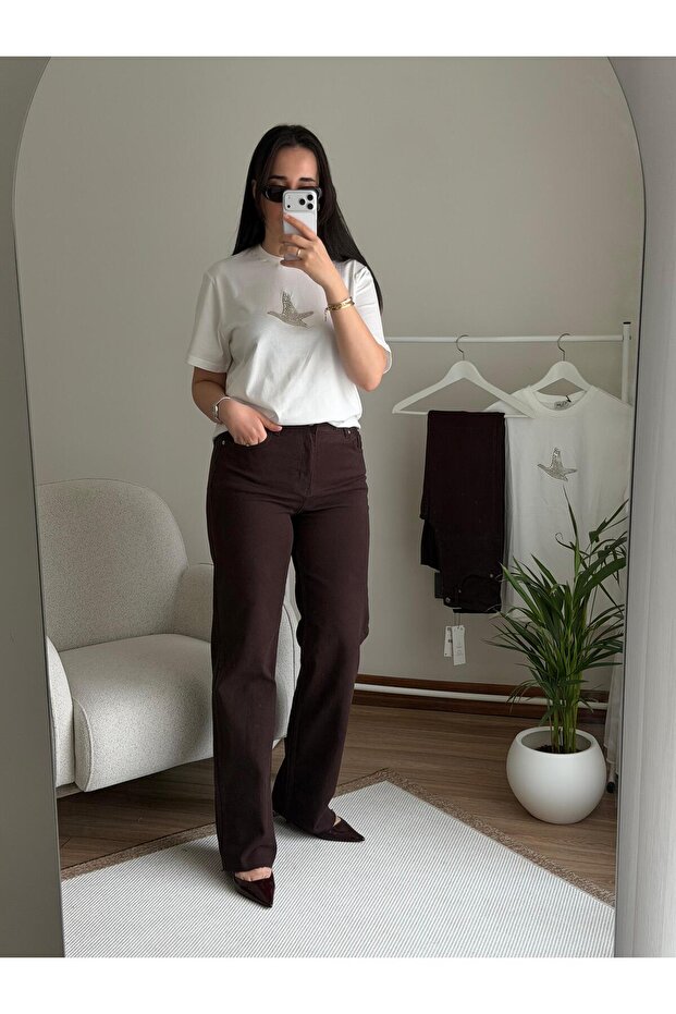 Bisiklet Yaka Basic Tişört - 2