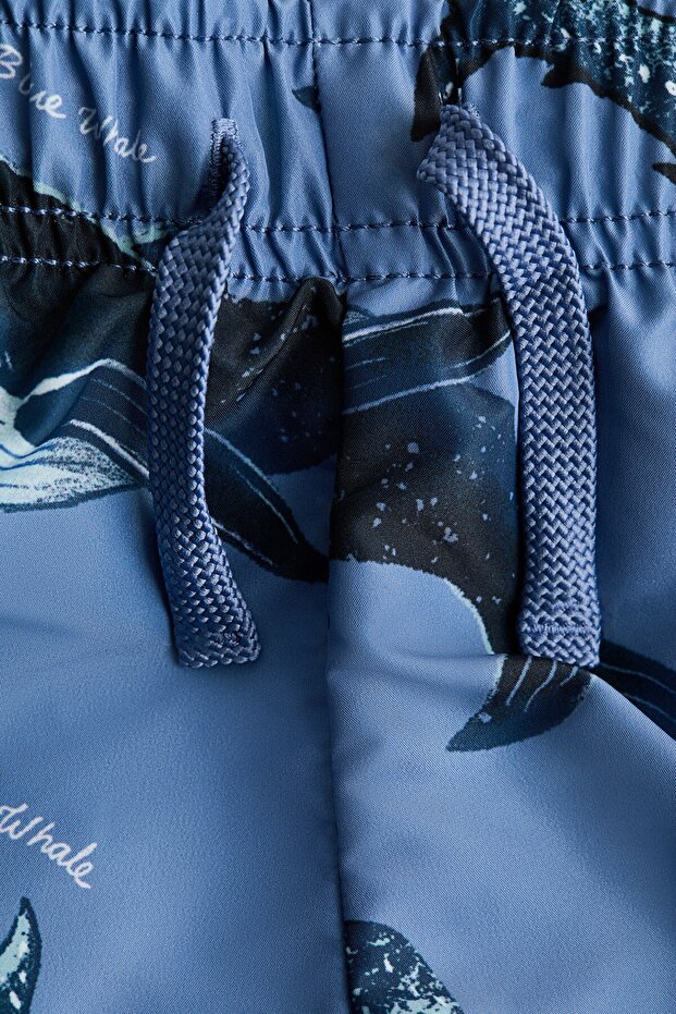 Baskılı Şort Mayo - 2