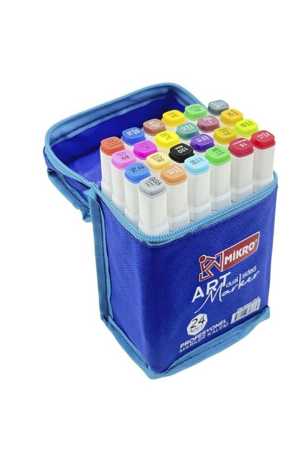 قلم تحديد مزدوج الجوانب ART حقيبة I MARKER عبوة من 24 قطعة