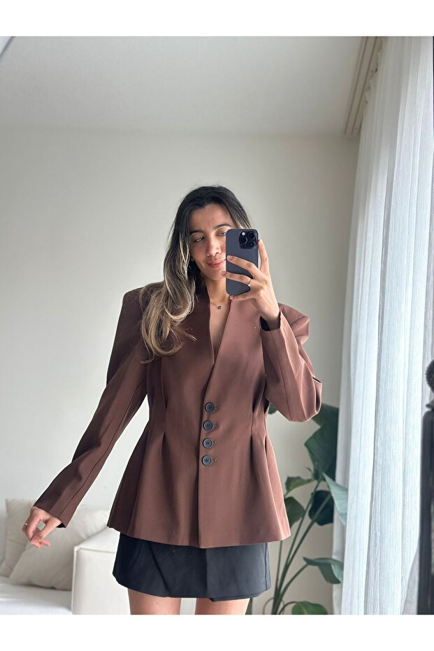 تصميم سترة بليزر قصة ضيقة - 6