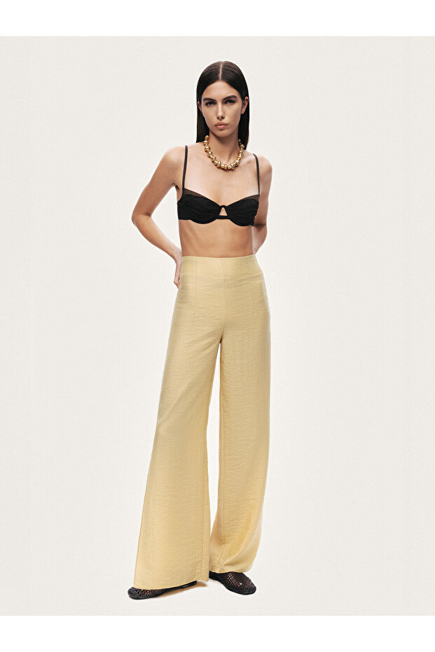 Geniş Paça Pantolon - 2