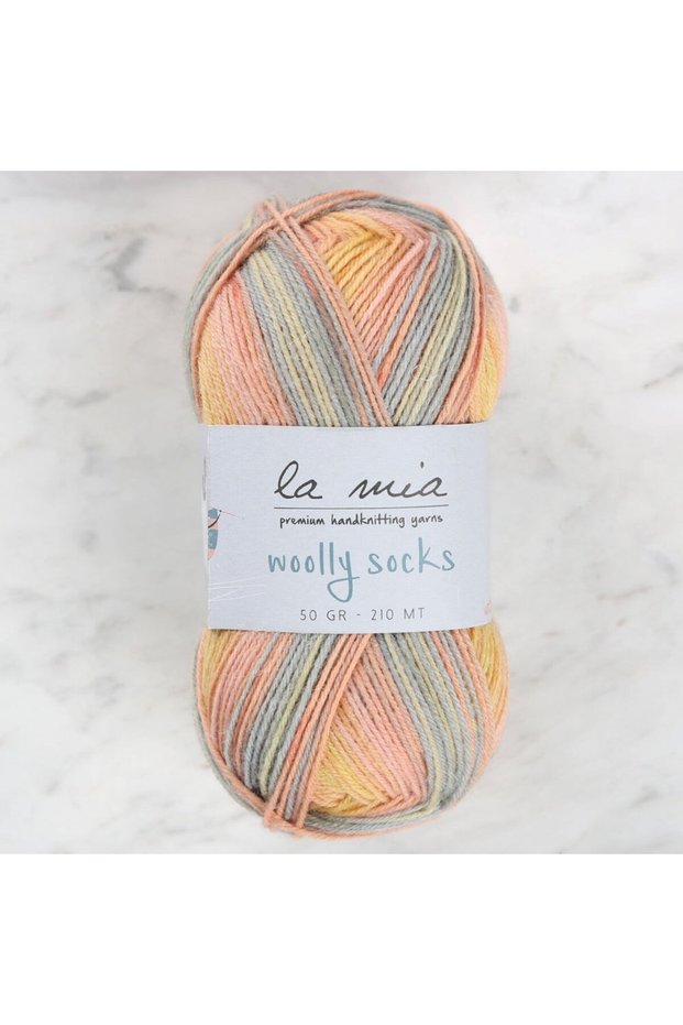 La Mia Woolly Socks Ebruli Sock Yarn - L05