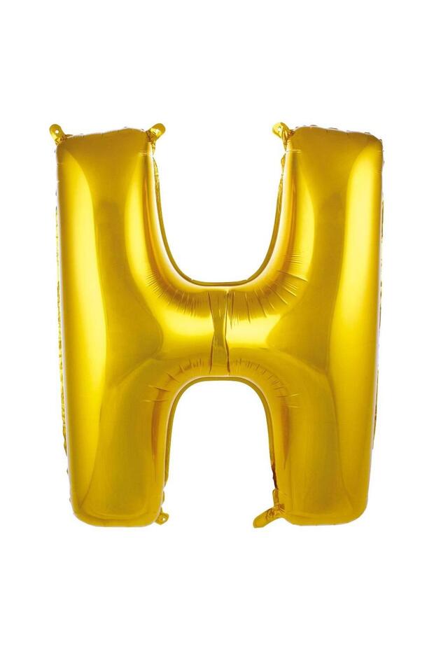 Best Large Size Gold Color 100 cm Letter H Foil Balloon