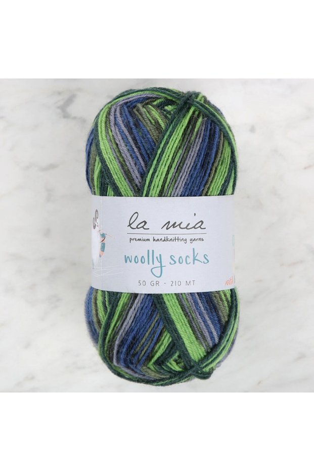 La Mia Woolly Socks Ebruli Sock Yarn - L12
