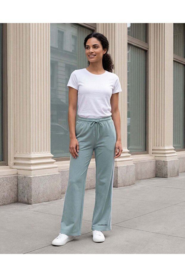 Women Green Active Pants