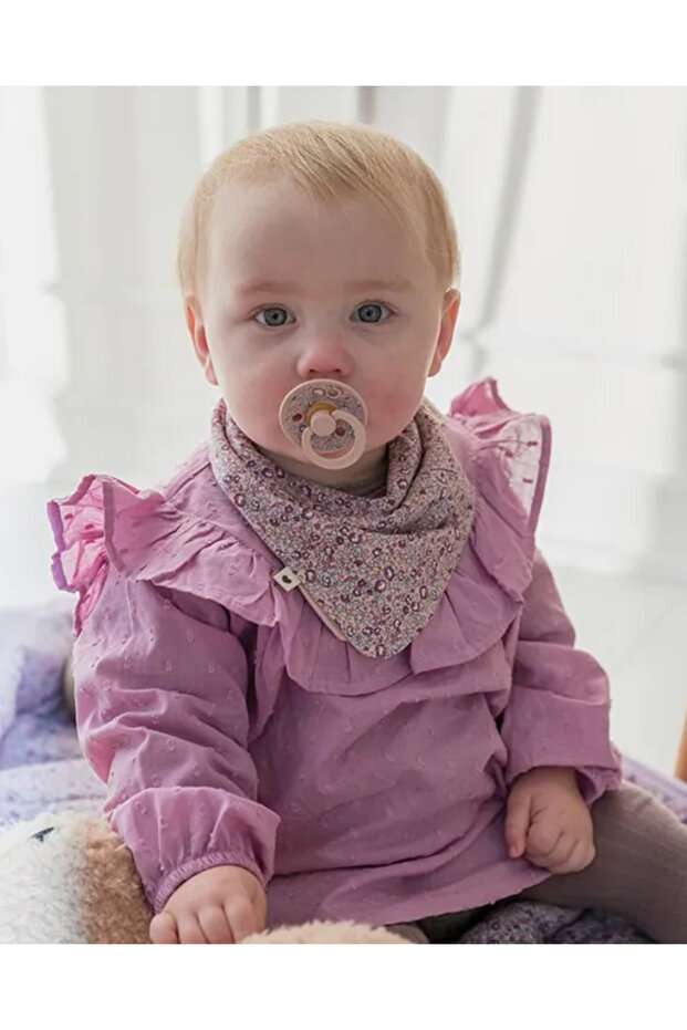 مريلة Bibs وردي - 2