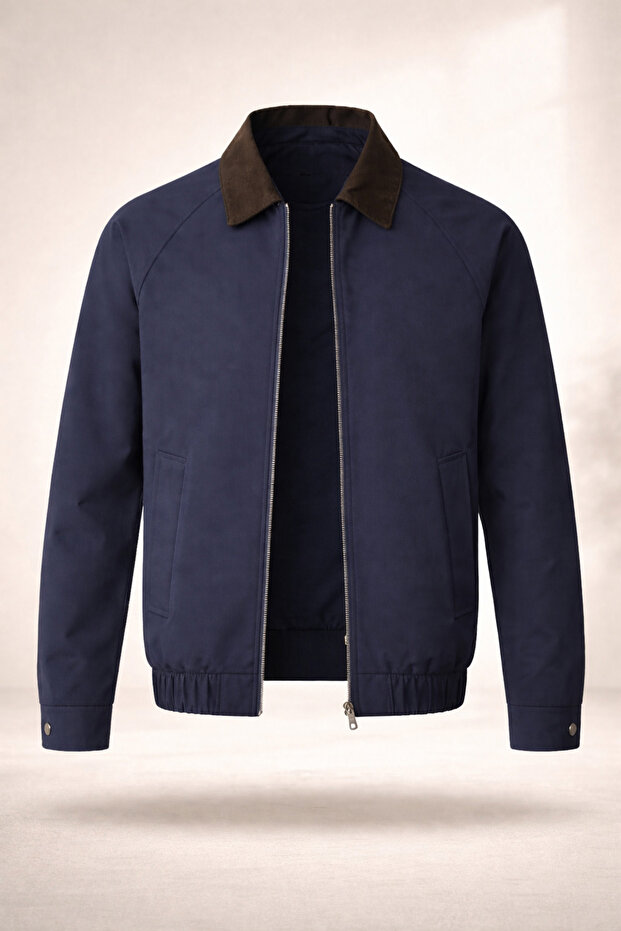 Men's Oversized Jacket Premium Transitional Bomber Jacket - 3