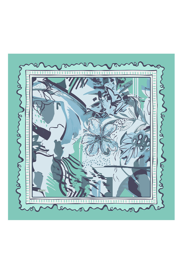 Eșarfă Mint 90X90 Pure Touch - 1