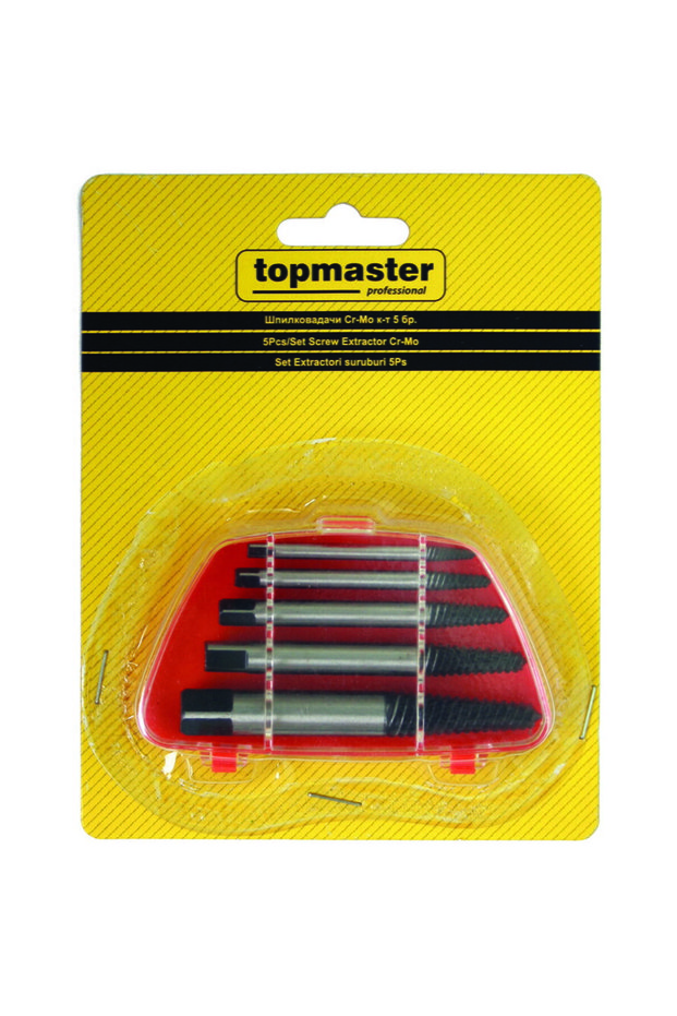 Extractoare suruburi set 5pcs CR-MO TMP