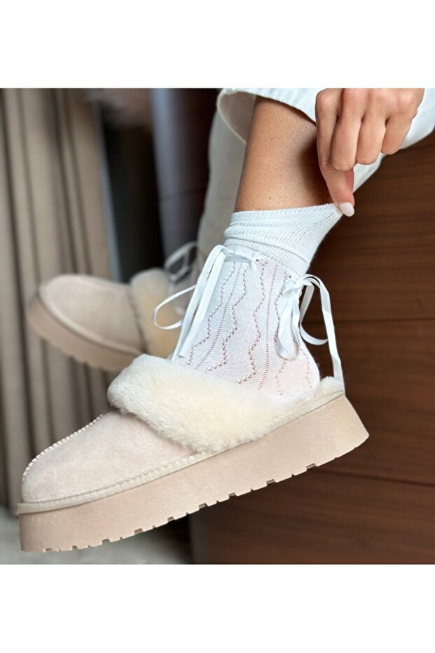 Papuci tip Ug Larnaca Bej - 4